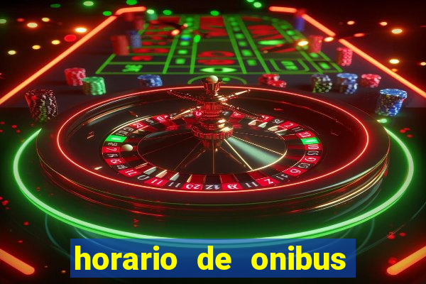 horario de onibus rio pardo rs